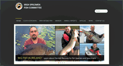 Desktop Screenshot of irish-trophy-fish.com